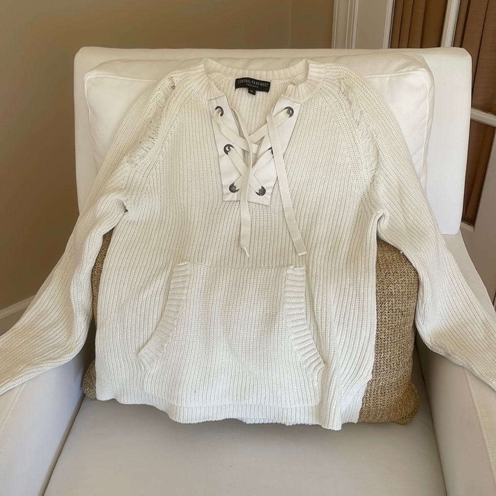 Central Park West 100% Cotton Sweater